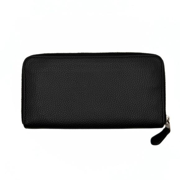 Coach Black Long Accordion Zip Wallet - Picture 16 of 16